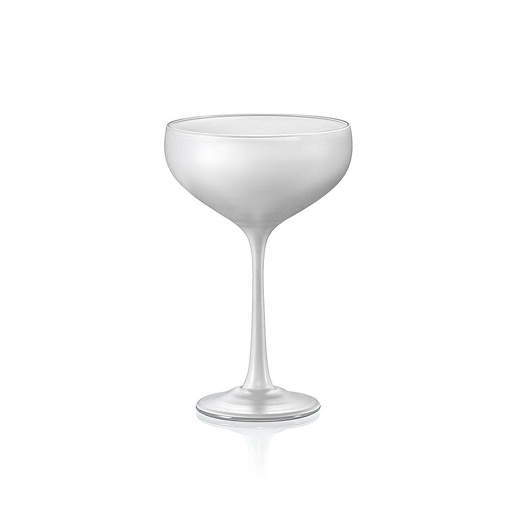 18 cl - Crystalex Bohemia Pralines Coppa Cocktail Champagne In Vetro Set 4 Pz