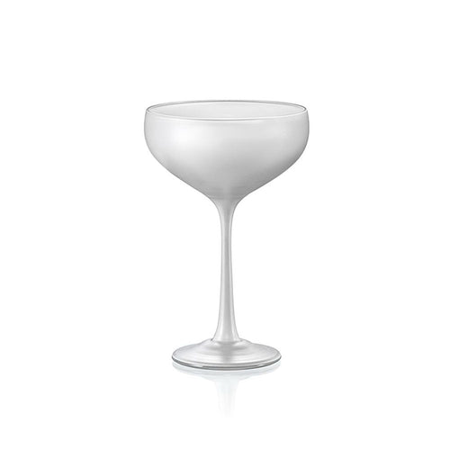 18 cl - Crystalex Bohemia Pralines Coppa Cocktail Champagne In Vetro Set 4 Pz