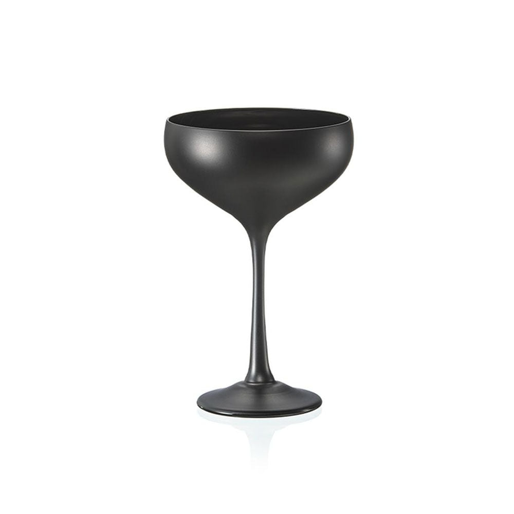 18 cl - Crystalex Bohemia Pralines Coppa Cocktail Champagne In Vetro Set 4 Pz