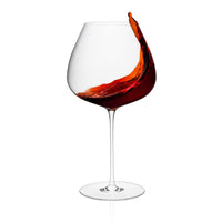 88 cl - Rona Arte Calice Vino Rosso Ballon In Vetro Trasparente Set 2 Pz