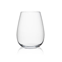55 cl - Rona Arte Bicchiere Acqua In Vetro Trasparente Set 2 Pz