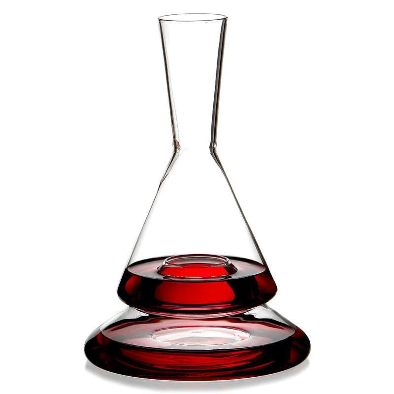 175 Cl Zieher Doppio Decanter In Vetro Borosilicato