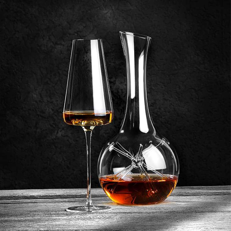 70 Cl Zieher Star Caraffa In Vetro Borosilicato