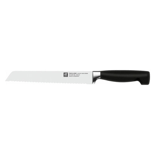 20 cm - Zwilling 4 Stars Coltello Pane Seghettato In Acciaio Inox