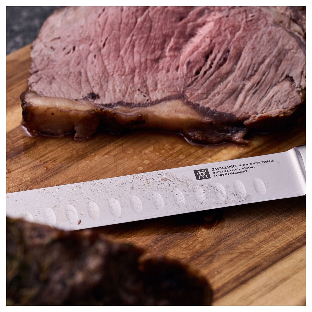 26 cm - Zwilling 4 Stars Coltello Prosciutto In Acciaio Inox