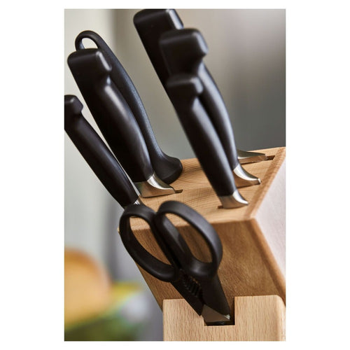 Zwilling 4 Stars Set Coltelli Con Ceppo In Acciaio Inox - Set 8 Pz