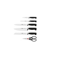 Zwilling 4 Stars Set Coltelli Con Ceppo In Frassino - Set 7 Pz