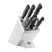 Zwilling 4 Stars Set Coltelli Con Ceppo In Frassino - Set 7 Pz
