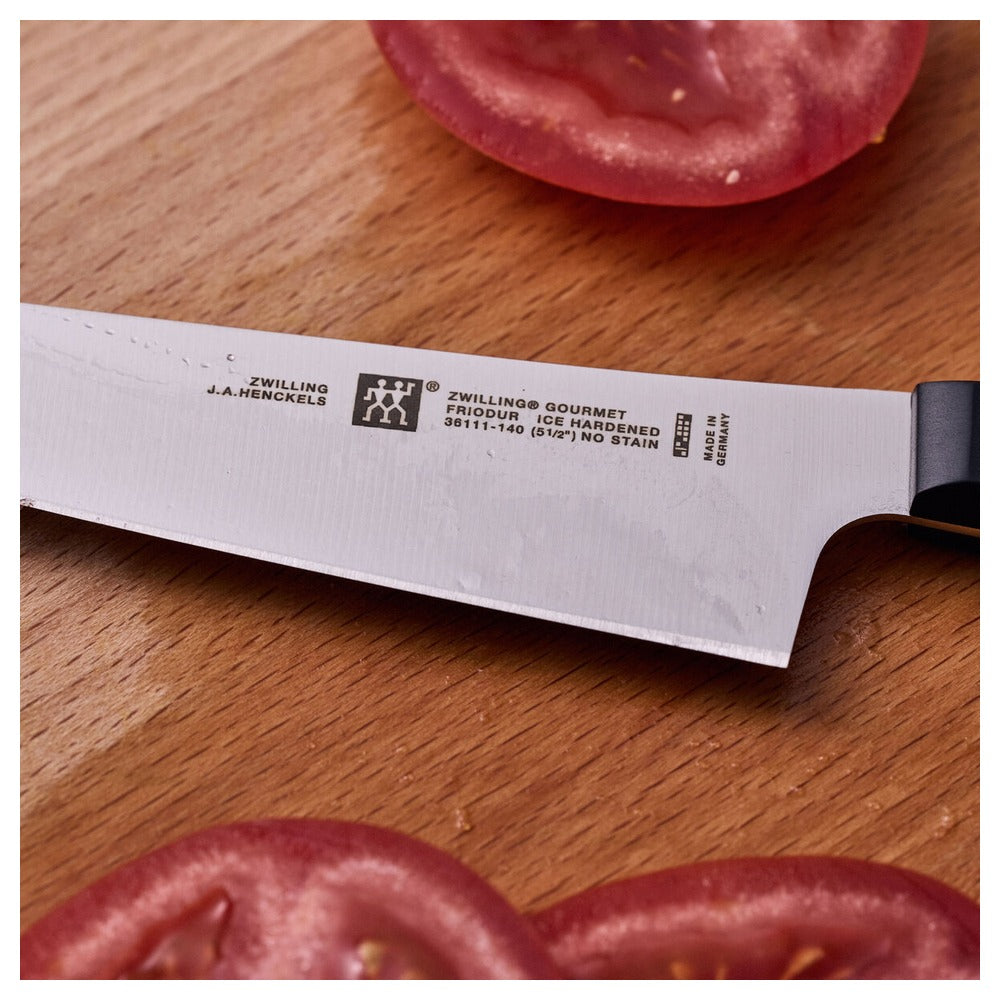 Zwilling Gourmet Coltello Chef Liscio In Acciaio Inox