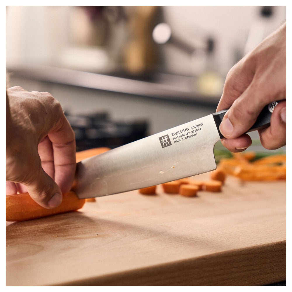 Zwilling Gourmet Coltello Chef Liscio In Acciaio Inox