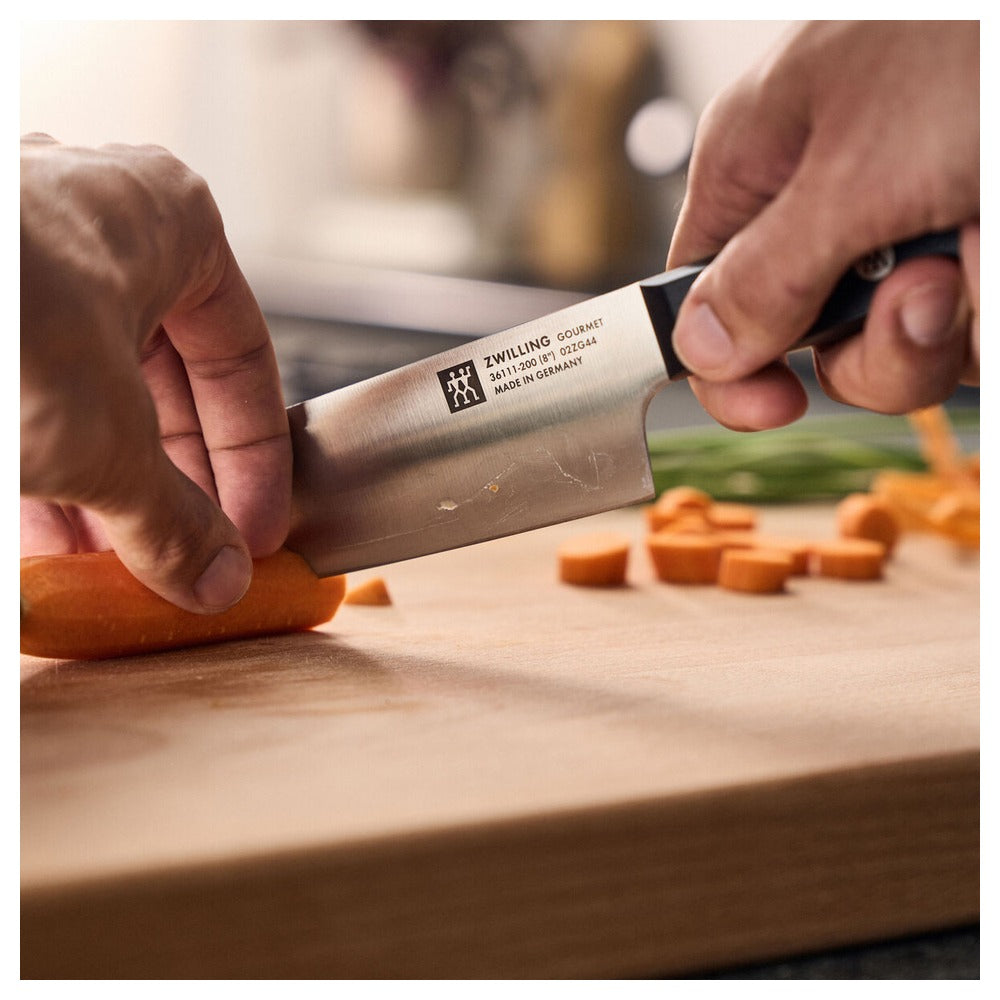 Zwilling Gourmet Coltello Chef Liscio In Acciaio Inox