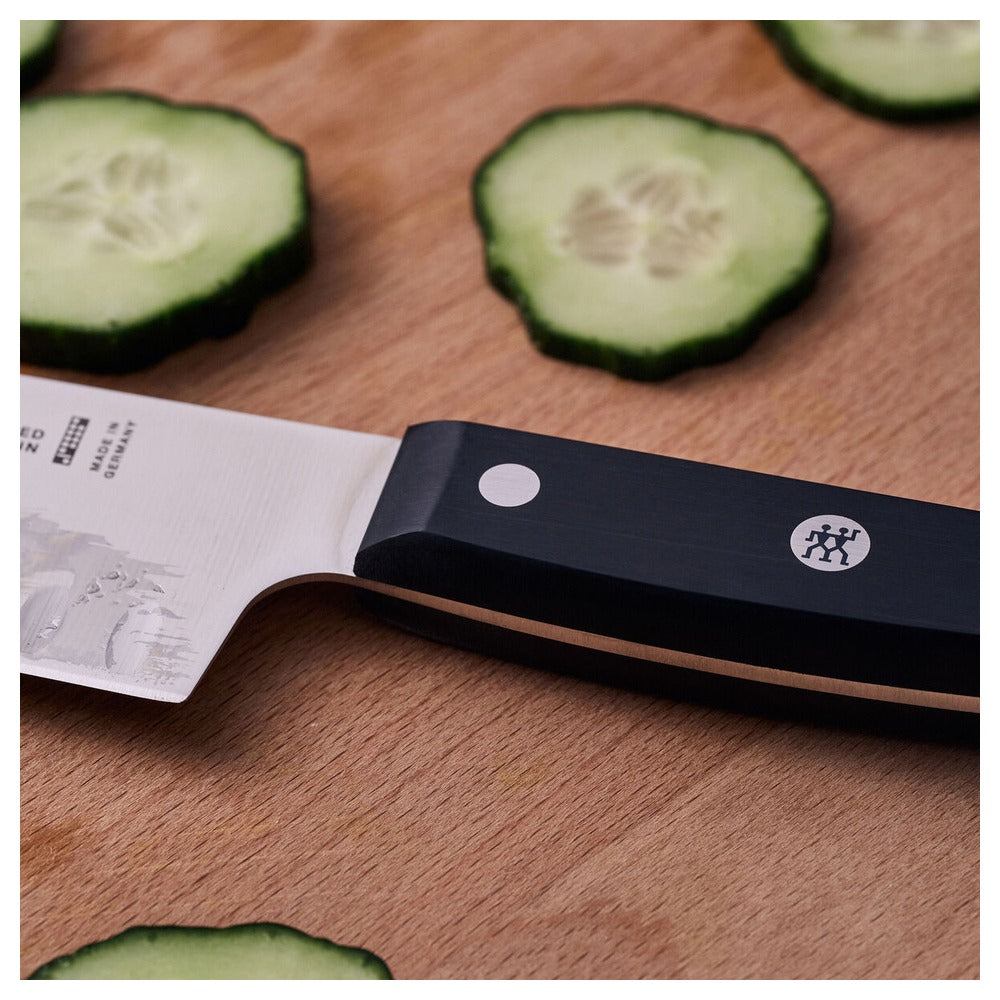 18 cm - Zwilling Gourmet Coltello Santoku Alveolato In Acciaio Inox
