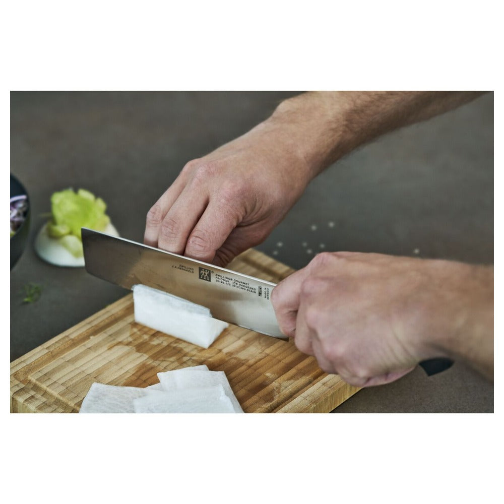 17 cm - Zwilling Gourmet Coltello Nakiri In Acciaio Inox