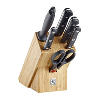 Zwilling Gourmet Set Coltelli Con Ceppo In Bambù - Set 7 Pz