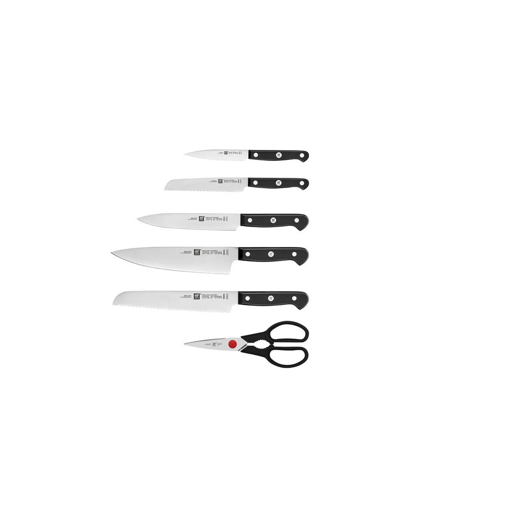 Zwilling Gourmet Set Coltelli Con Ceppo In Frassino - Set 7 Pz