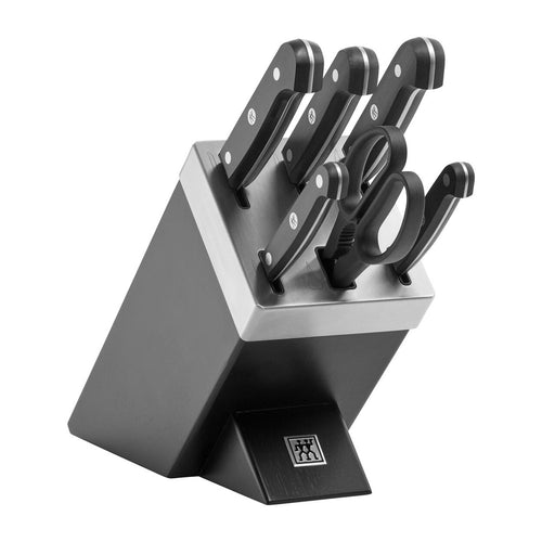 Zwilling Gourmet Set Coltelli Con Ceppo In Acciaio Inox - Set 7 Pz
