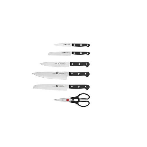 Zwilling Gourmet Set Coltelli Con Ceppo In Acciaio Inox - Set 7 Pz
