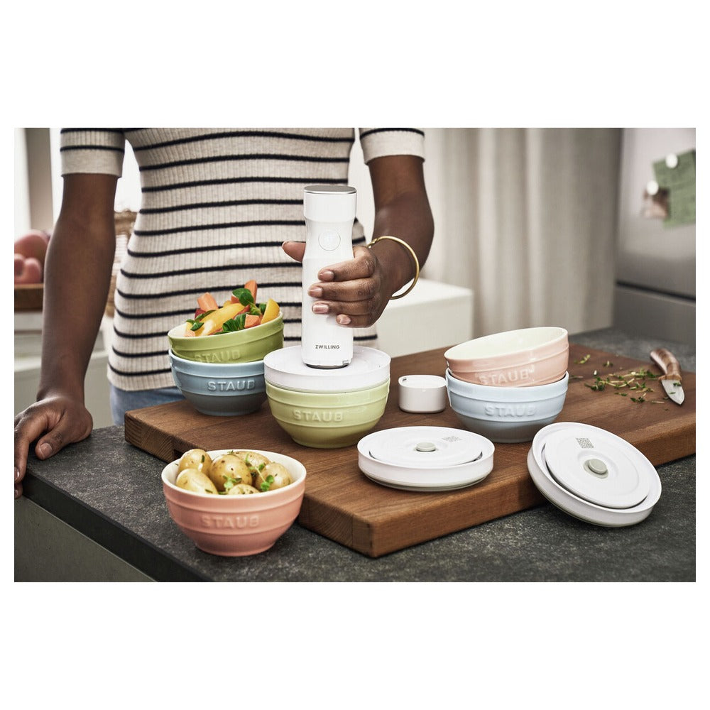 Zwilling Fresh & Save Pompetta Per Sottovuoto Con Base di Ricarica In Plastica