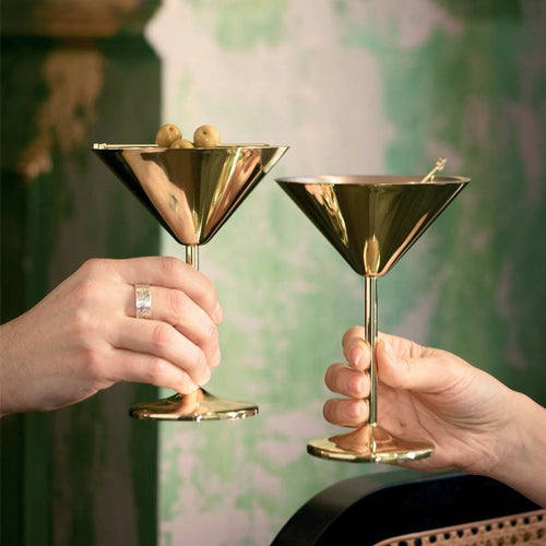 20 Cl Paderno Calice Martini In Acciaio Inox