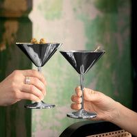 20 Cl Paderno Calice Martini In Acciaio Inox