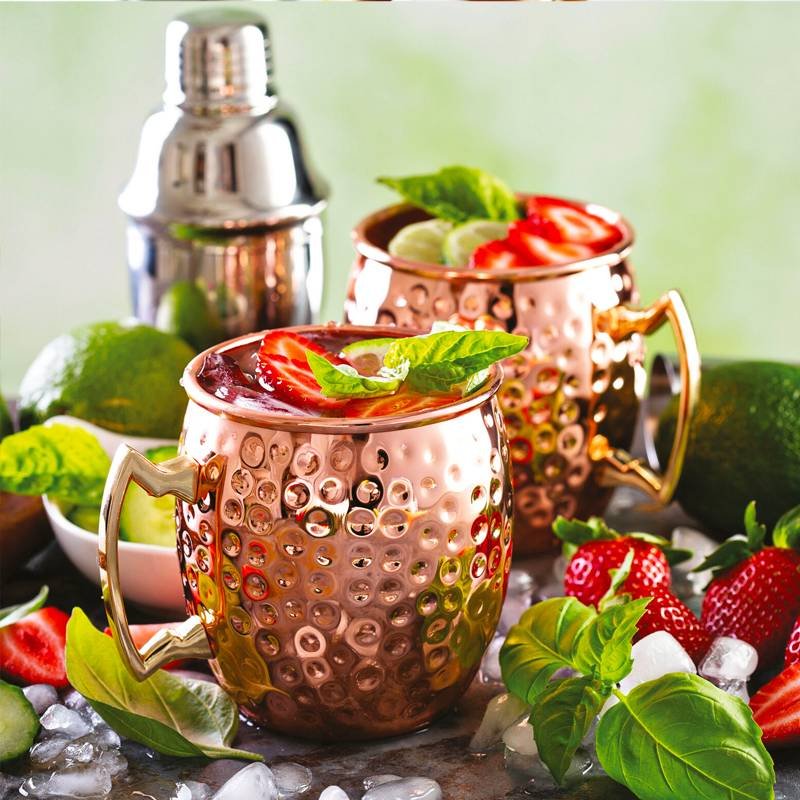 50 Cl Paderno Moscow Mule Mug In Acciaio Inox