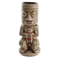50 Cl Paderno Tiki Bicchiere In Ceramica In Vetro