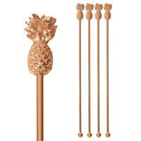 20 Cm Paderno Bar Happy Hour Bar Spoon Ananas In Acciaio Inox Set 4 Pz