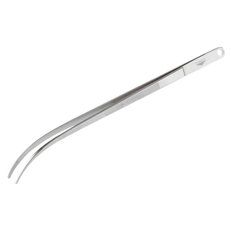 Paderno Kitchen Pastry And Bar Pinze Impiattamento Ricurve In Acciaio Inox