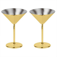 20 5 Cl Paderno Calici Margarita In Acciaio Inox Set 2 Pz
