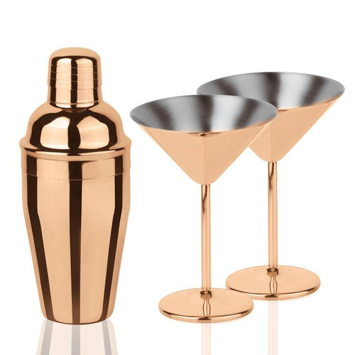 Paderno Martini Set Mixology In Acciaio Inox Set 3 Pz
