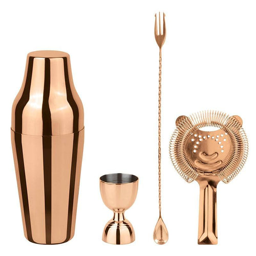 Paderno Parisienne Set Mixology In Acciaio Inox Set 4 Pz