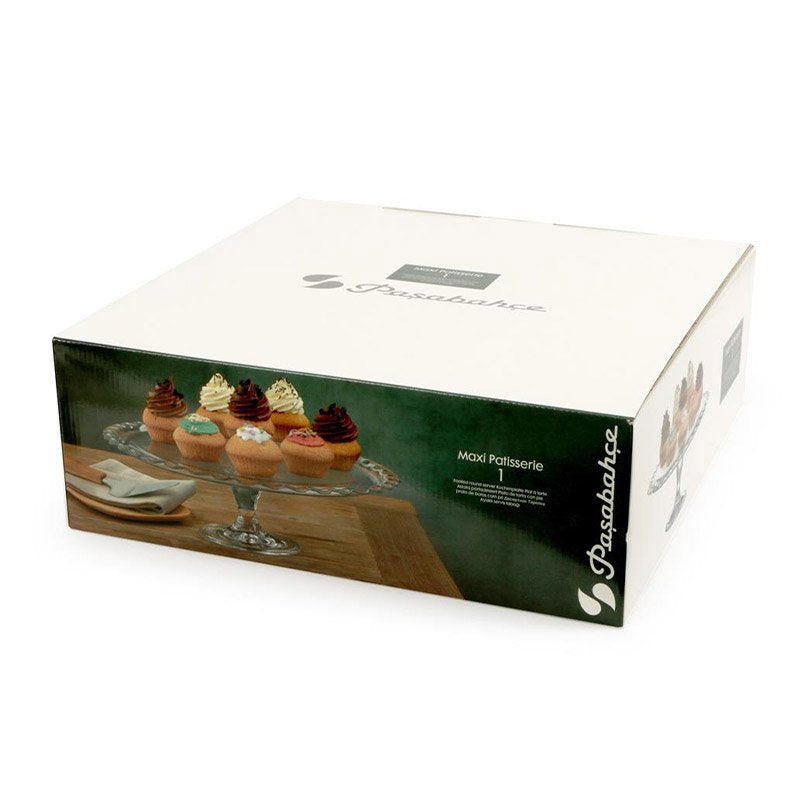 37 Cm Pasabahce Maxi Patisserie Alzata Torta In Vetro