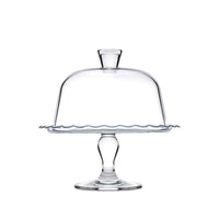26 Cm Pasabahce Petite Patisserie Alzata Torta Con Campana