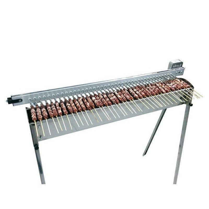 Tecnoroast 40 Single Griglia A Carbone Con Giraspiedini Automatico