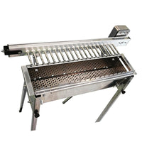 Tecnoroast 20 Single Griglia A Carbone Con Giraspiedini Automatico