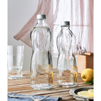 1 Litro Bormioli Rocco Aqua Bottiglia Acqua In Vetro Set 6 Pezzi