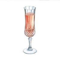 14 Cl Cristal D Arques Longchamp Calice Flute In Vetro Set 6 Pezzi