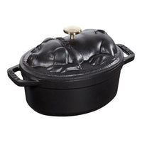 17 cm - Staub La Cocotte Casseruola Cocotte Maialino Ovale In Ghisa