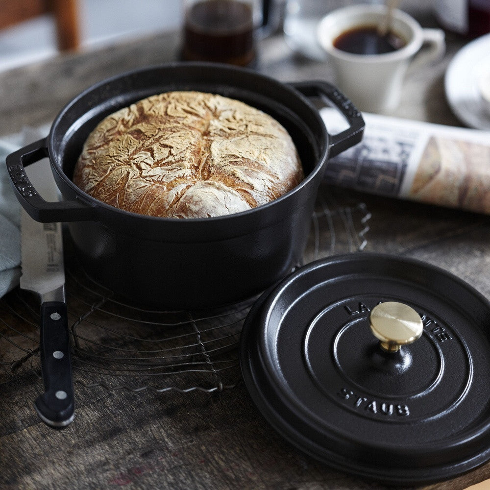 24 cm - Staub La Cocotte Casseruola Cocotte Rotonda In Ghisa