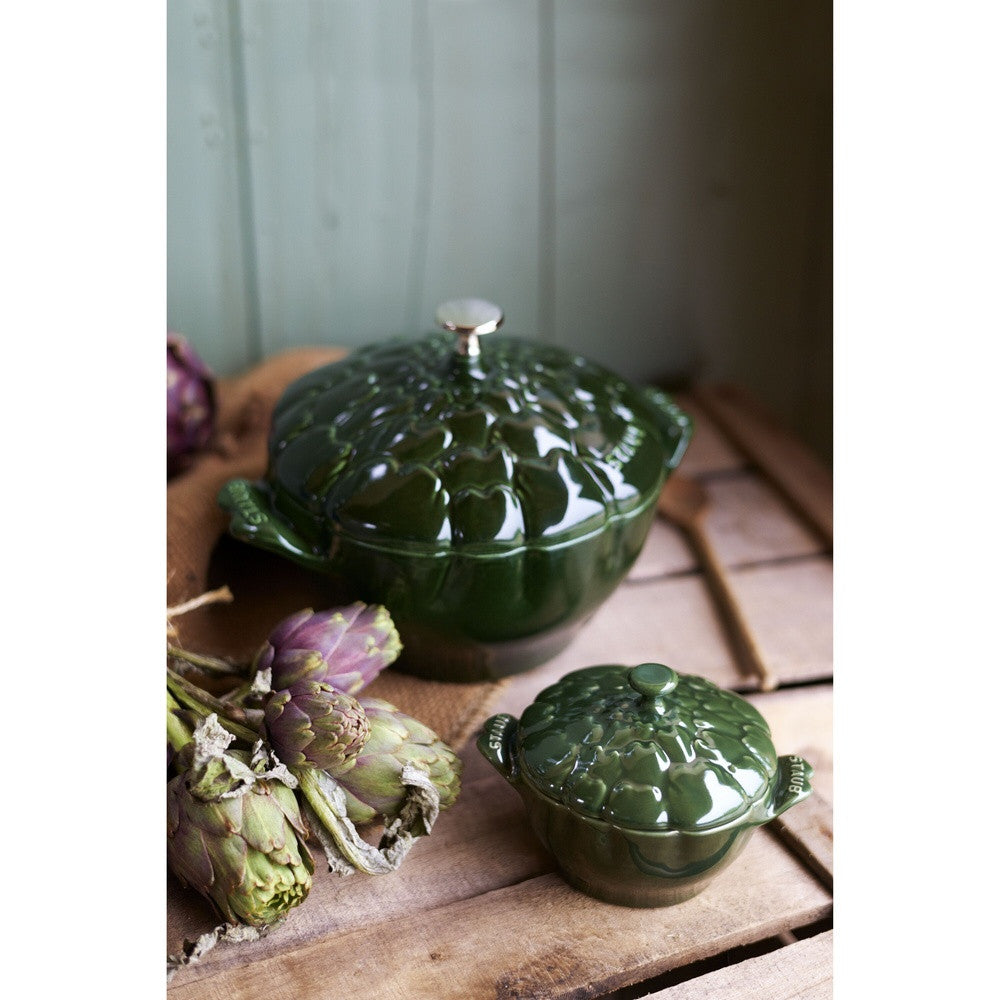 22 cm - Staub La Cocotte Casseruola Cocotte Carciofo Rotonda In Ghisa