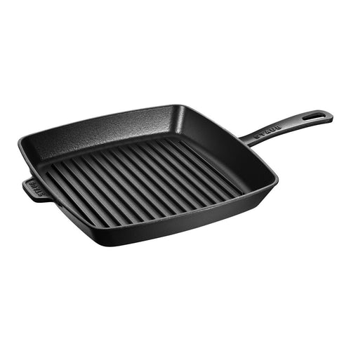 30 cm - Staub Grill Pans Bistecchiera Quadrata In Ghisa