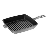 26 cm - Staub Grill Pans Bistecchiera Quadrata In Ghisa