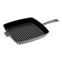 30 cm - Staub Grill Pans Bistecchiera Quadrata In Ghisa