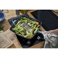 30 cm - Staub Grill Pans Bistecchiera Quadrata In Ghisa