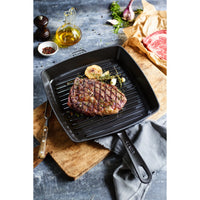 30 cm - Staub Grill Pans Bistecchiera Quadrata In Ghisa