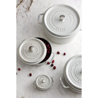 18 cm - Staub La Cocotte Casseruola Cocotte Rotonda In Ghisa