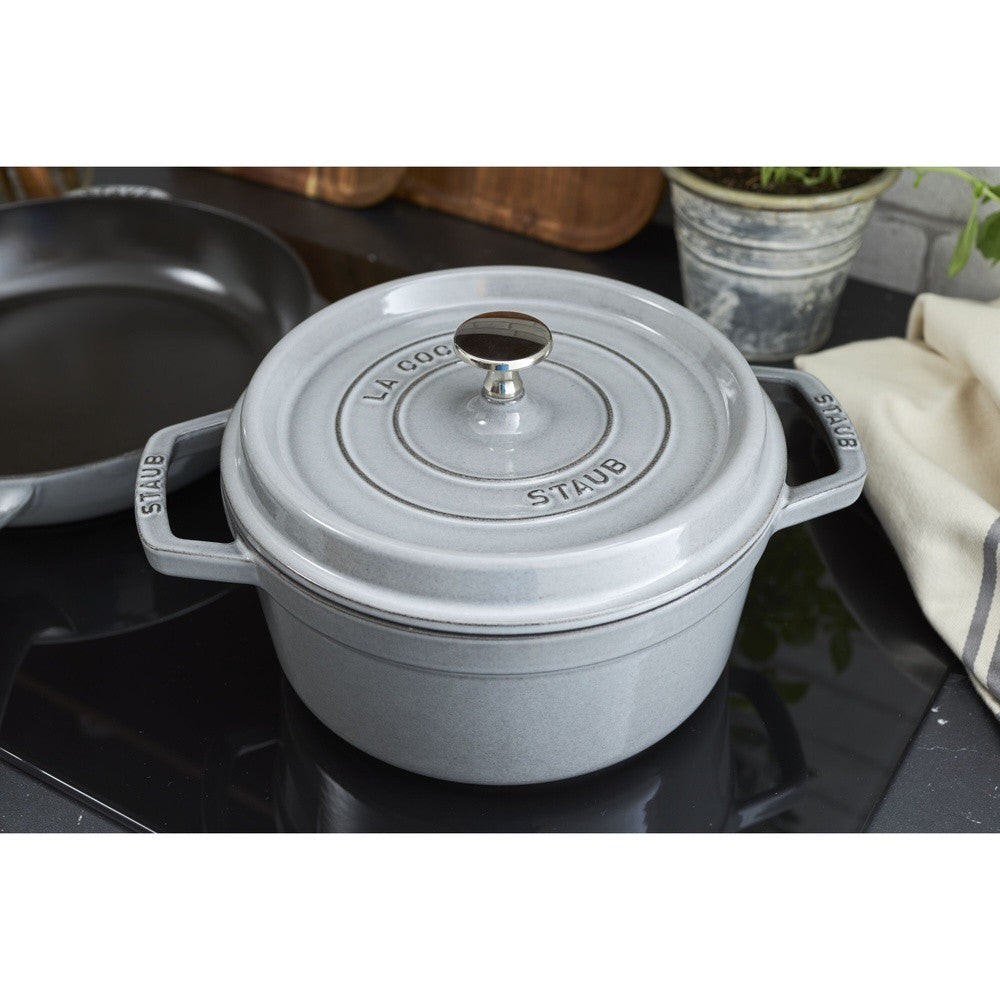 20 cm - Staub La Cocotte Casseruola Cocotte Rotonda In Ghisa