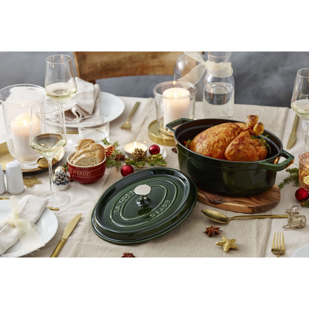 31 cm - Staub La Cocotte Casseruola Cocotte Ovale In Ghisa