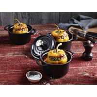 12 cm - Staub La Cocotte Casseruola Cocotte Rotonda In Ghisa