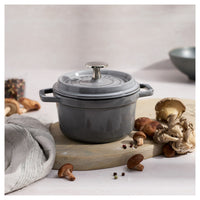 14 cm - Staub La Cocotte Casseruola Cocotte Rotonda In Ghisa